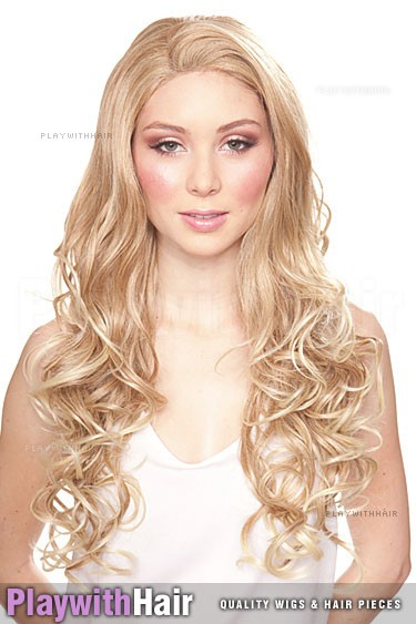 Sepia - Holiday Lace Front Synthetic Wig