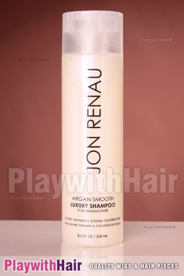 Jon Renau - Argan Smooth Luxury Shampoo For Human Hair Wigs 8.5oz / 250ml