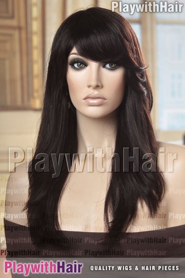 Sepia - Freesia Remy Human Hair Wig