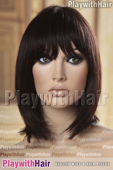 Sepia - Merced Remy Human Hair Wig