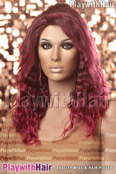 Sepia - Playgirl Human Hair Wig
