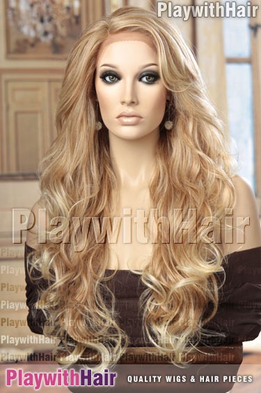Sepia - Sasha Lace Front Synthetic Wig