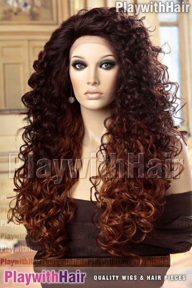 Sepia - Spring Lace Front Synthetic Wig