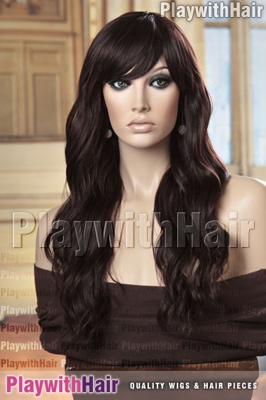 Sepia - Ophelia Heat Friendly Synthetic Wig