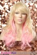 613/pink Blonde Pink Tip Layers