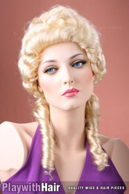 Sepia - Renaissance Costume Wig