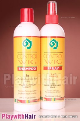 Sepia - African Essence Control Wig Shampoo 12oz / 355 ml and Spray 12oz / 355 ml