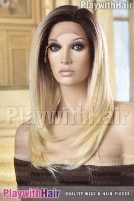 Sepia - Evelyn Lace Front Synthetic Wig