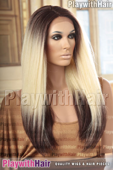3t4/613 Black Blonde Regrowth Ombre