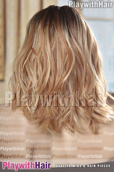 som7008 Caramel Blonde Ombre Regrowth